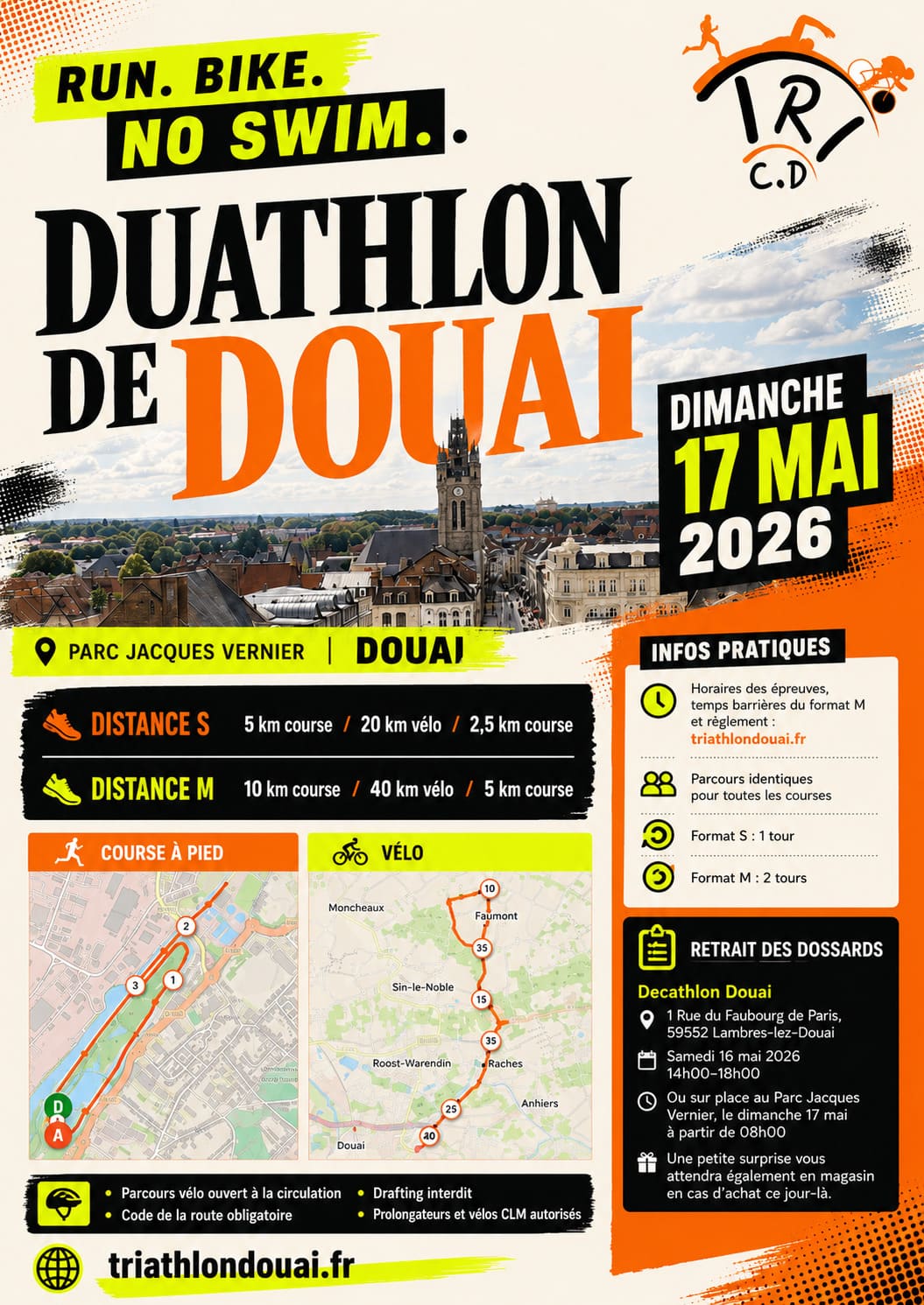 Triathlon des Géants Douai
